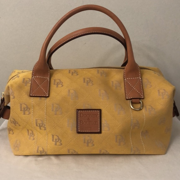 DOONEY & BOURKE Satchel Style Gretta Monogram Handbag - Picture 4 of 16